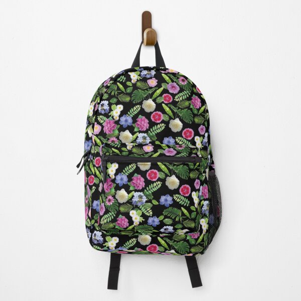 Item preview, An all-over print with colorful flowers and plants. designed and sold by www.superclo3d.com   www.kuhldesign.eu.