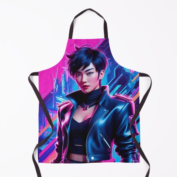Aperçu de l'œuvre Femme asiatique : une exploration visuelle créée et vendue par StickersRyous.