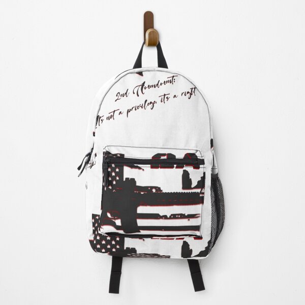 Item preview, 2nd Amendment - It's not a privilege, it's a right! (Black & Red) designed and sold by InkdGraphix.
