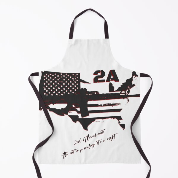 Item preview, 2nd Amendment - It's not a privilege, it's a right! (Black & Red) designed and sold by InkdGraphix.
