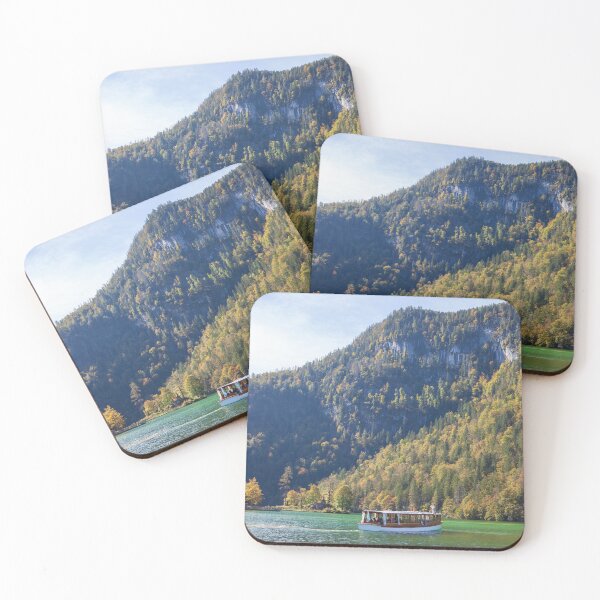 Item preview, Excursion boat on the Königssee in autumn designed and sold by Torsten  Krüger.