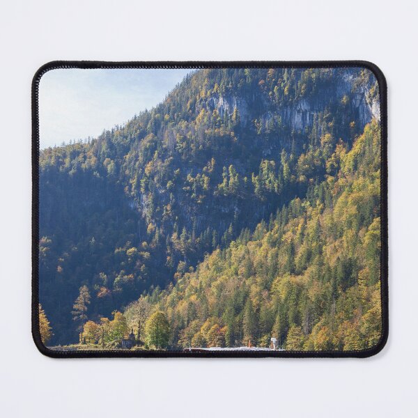 Item preview, Excursion boat on the Königssee in autumn designed and sold by Torsten Krüger.