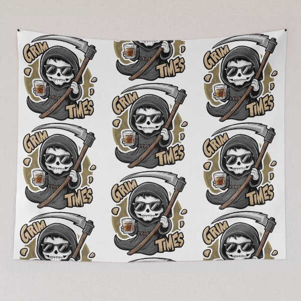 Item preview, Funny Grim Reaper designed and sold by PlanetMarker.