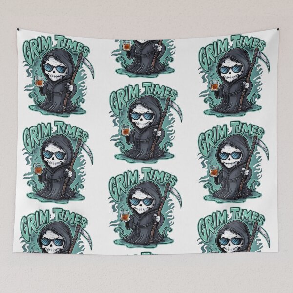 Item preview, Funny Grim Reaper designed and sold by PlanetMarker.