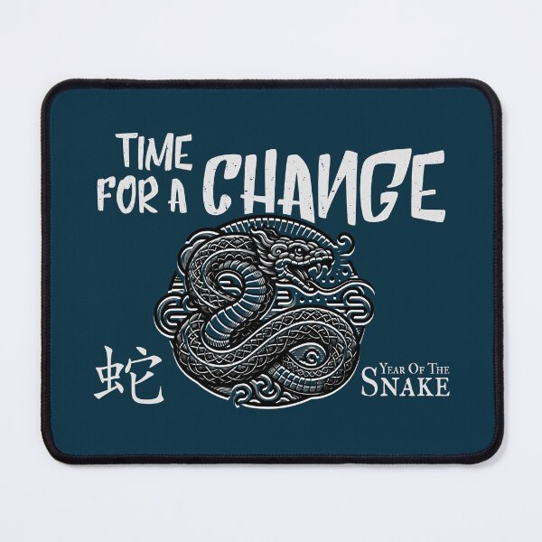Item preview, Time For A Change! Chinese Lunar Year Of The Snake 2025 designed and sold by Skizzenmonster.
