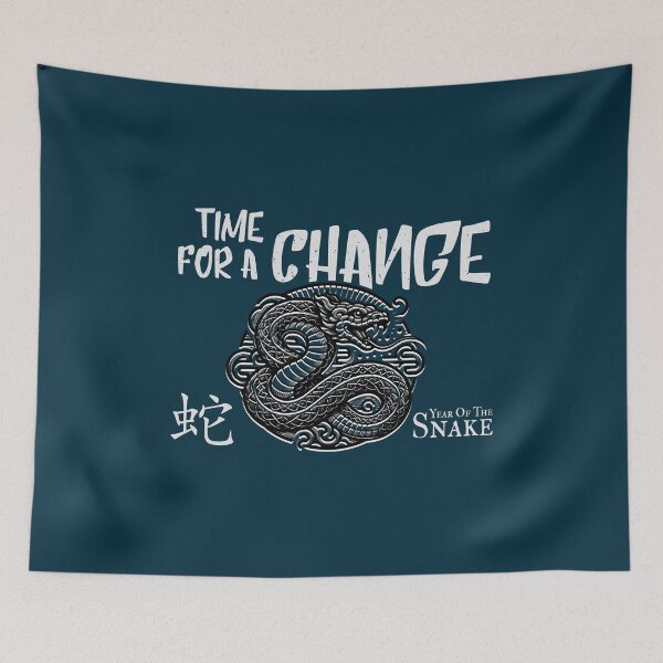 Item preview, Time For A Change! Chinese Lunar Year Of The Snake 2025 designed and sold by Skizzenmonster.