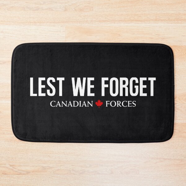 Item preview, Lest We Forget Canadian Forces Remembrance Day  designed and sold by HowToCanadian.