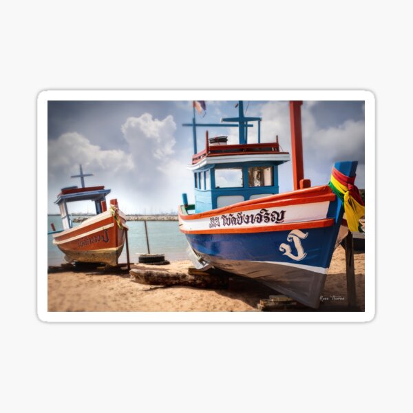 Item preview, Thai Fishing Boats designed and sold by Russell Thorne.