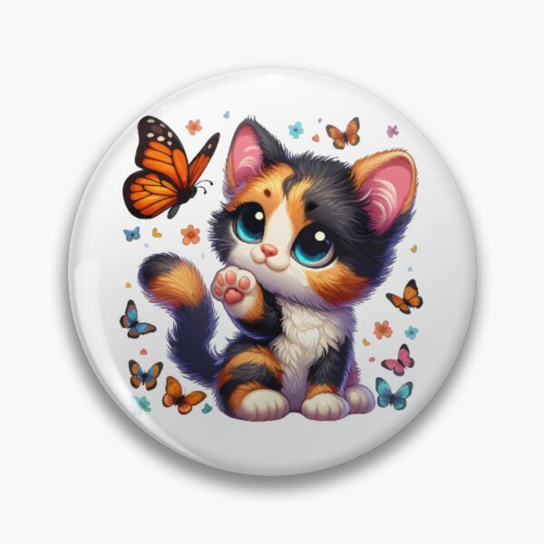 Artikelvorschau, Katze Calico entworfen und verkauft von printmala.