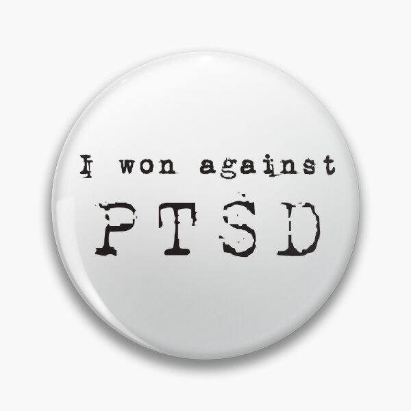 Item preview, I won against PTSD B&W designed and sold by Attic-Junk.