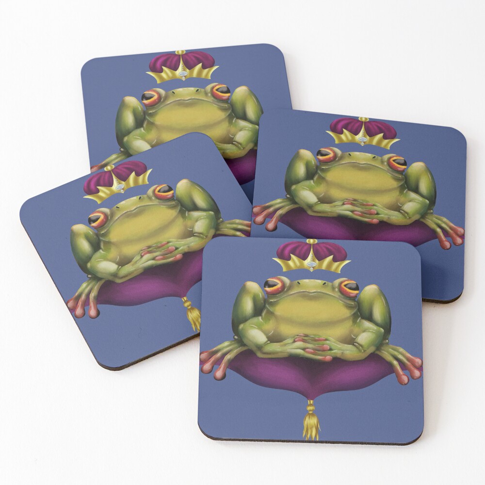 Item preview, Coasters (Set of 4) designed and sold by CryptidsCreate.