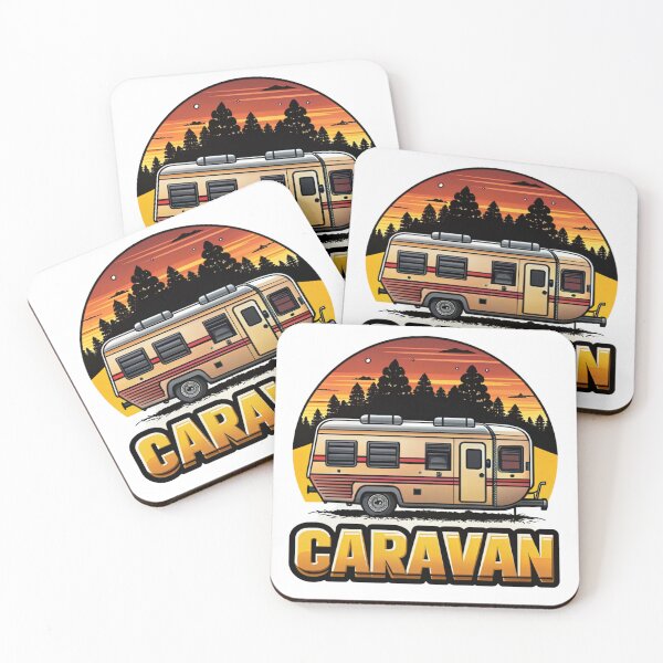 Item preview, Aventura en autocaravana vintage: diseño retro de explorador de la naturaleza designed and sold by Colorful-Garden.
