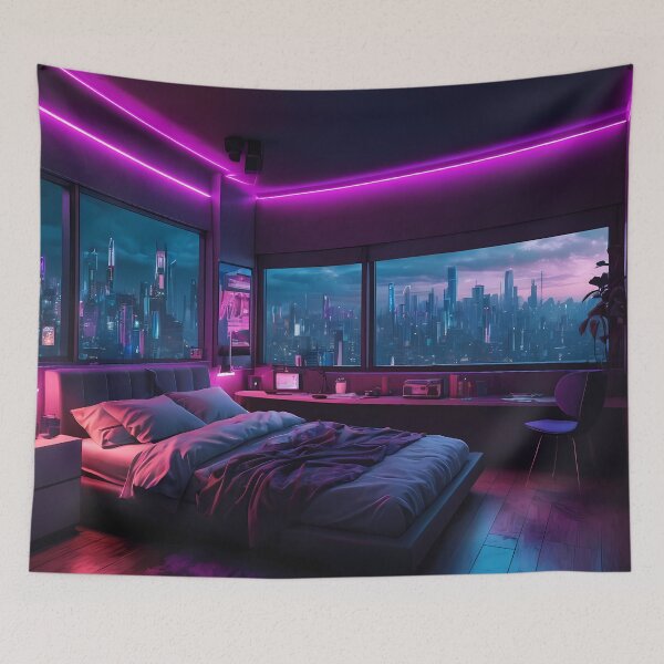 Item preview, Cyberpunk Bedroom designed and sold by papi1998.