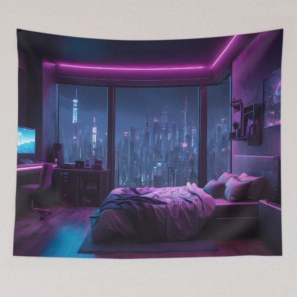 Item preview, Cyberpunk Bedroom designed and sold by papi1998.