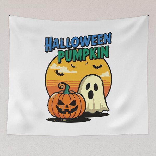 Artikelvorschau, Happy halloween pumpkin entworfen und verkauft von JiraVibes.