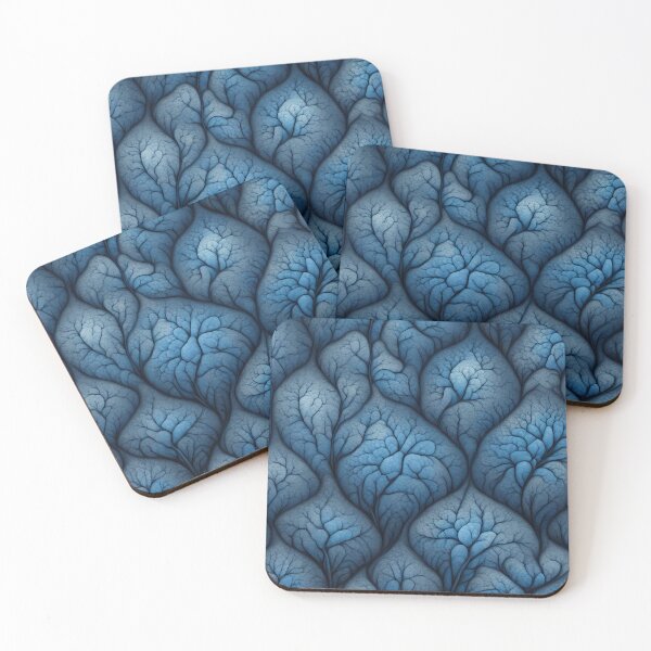 Item preview, Blue Fractal Pattern designed and sold by KociDesigns.