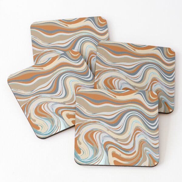Item preview, Abstract Paint Swirls Grungy Grunge Style Modern Retro Art 2 of 4 designed and sold by Beachy.