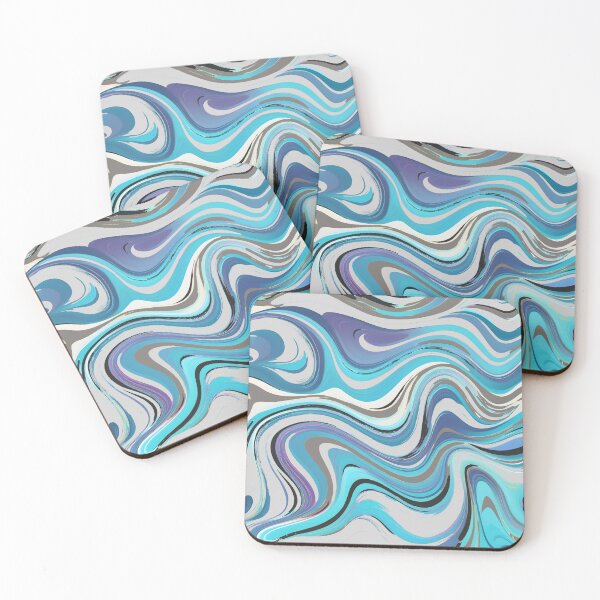 Item preview, Abstract Paint Swirls Grungy Grunge Style Modern Retro Art 3 of 4 designed and sold by Beachy.