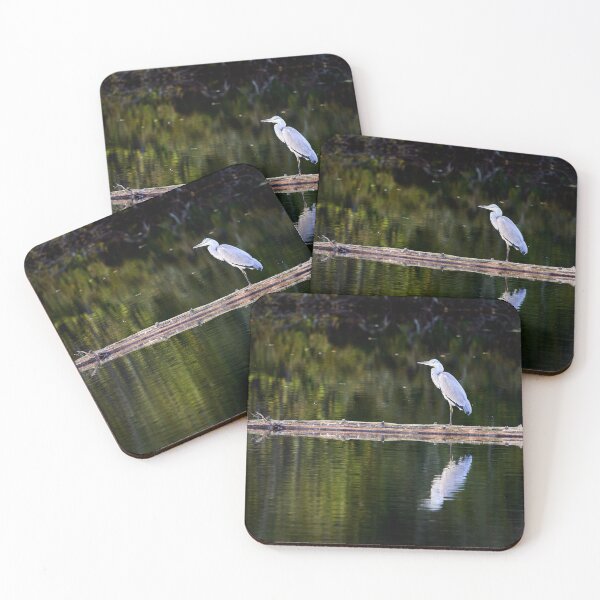 Item preview, Log guard. Grey heron designed and sold by Jouko Lehto Photography.