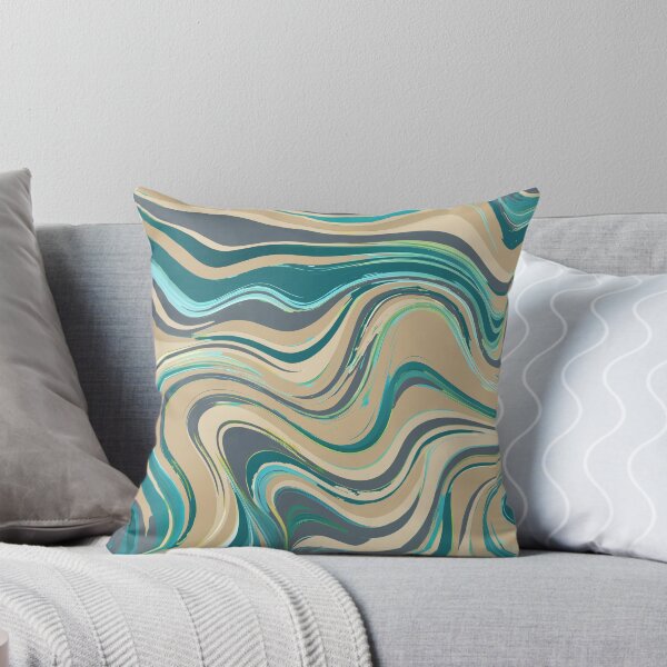 Item preview, Abstract Paint Swirls Grungy Grunge Style Modern Retro Art 4 of 4 designed and sold by Beachy.