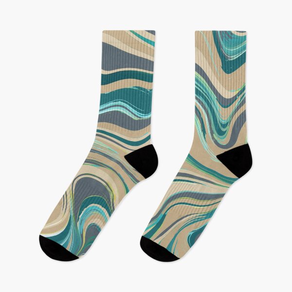Item preview, Abstract Paint Swirls Grungy Grunge Style Modern Retro Art 4 of 4 designed and sold by Beachy.
