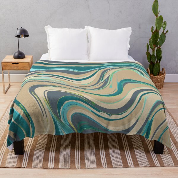 Item preview, Abstract Paint Swirls Grungy Grunge Style Modern Retro Art 4 of 4 designed and sold by Beachy.