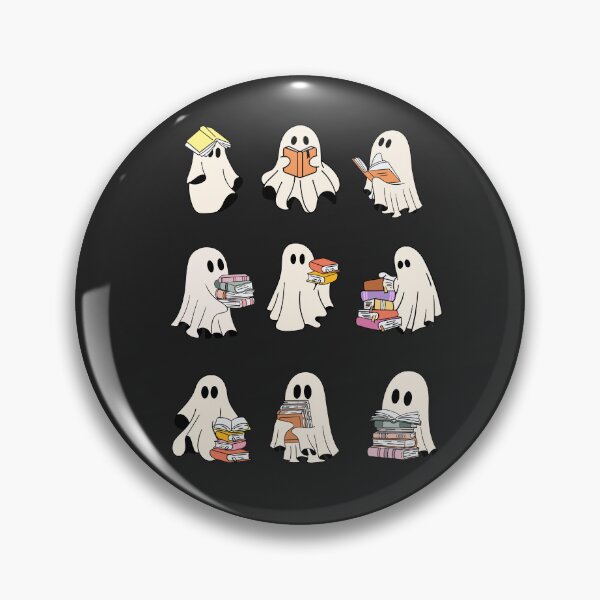 Item preview, Reading Sheet Ghost Cute Ghosts Reading Pack Book Set Spooky Book Lovers Gift Ideas designed and sold by StickyBook.