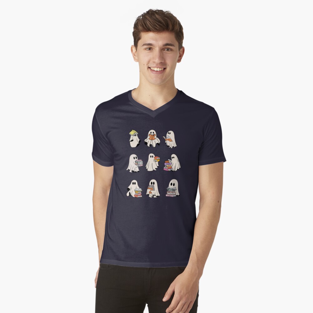 Item preview, V-Neck T-Shirt designed and sold by StickyBook.
