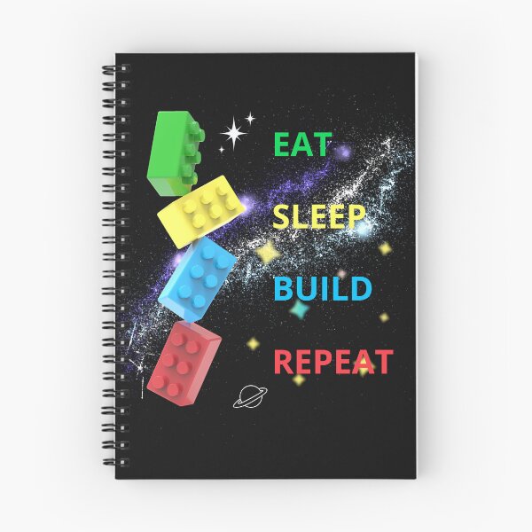 Item preview, Eat Sleep Build Repeat designed and sold by Ksaw0710.
