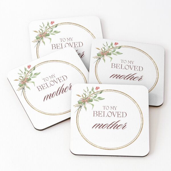Item preview, Festive Christmas Label To My Beloved Mother designed and sold by PavlinaBFDesign.