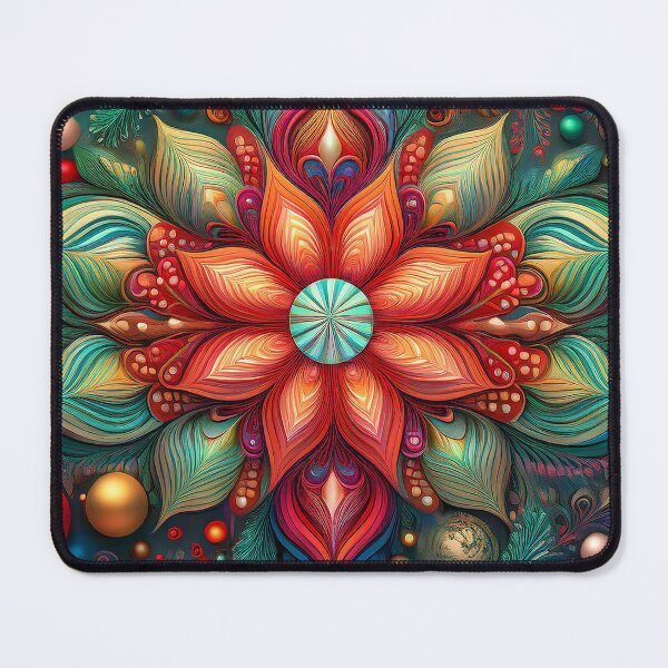 Item preview, Christmas Flower Pattern | Cozy Holiday Collection designed and sold by monkeybusiness.pt.