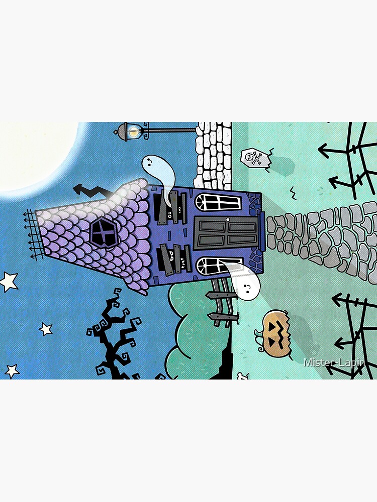 Thumbnail 2 of 2, Jigsaw Puzzle, Halloween House designed and sold by Mister-Lapin.