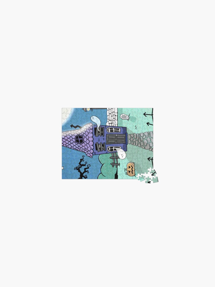 Thumbnail 1 of 2, Jigsaw Puzzle, Halloween House designed and sold by Mister-Lapin.