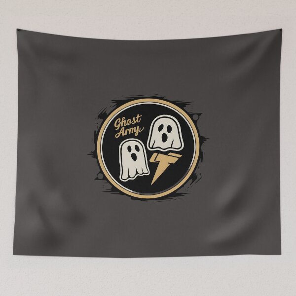 Item preview, Halloween ghost army thunder vintage designed and sold by FriendlyLlama.