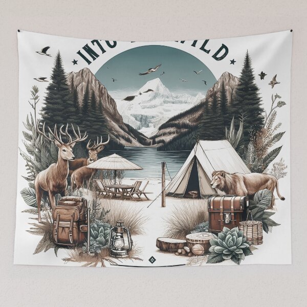 Item preview, Into the Wild! designed and sold by OzzFrequency.