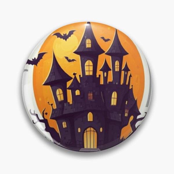 Aperçu de l'œuvre Maison hantée créée et vendue par StickersRyous.