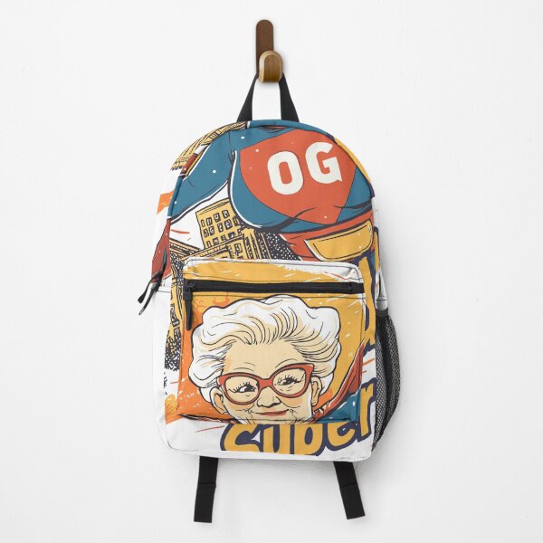 Item preview, "OG" Superhero Grandma Cartoon Illustration designed and sold by ThreadQuirk.