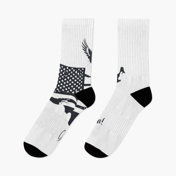 Item preview, God Bless America - United States of America with the Flag and Bald Eagle designed and sold by InkdGraphix.