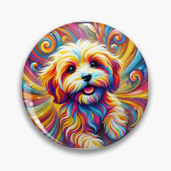 Item preview, Vibrant Cavapoo  designed and sold by Nelson Nunes.