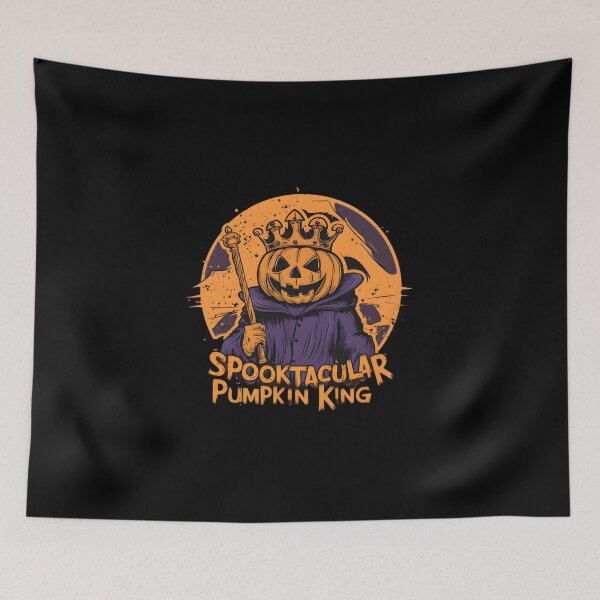 Item preview, Halloween pumpkin king spooktacular designed and sold by FriendlyLlama.