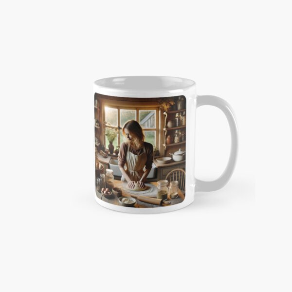 Item preview, cottagecore mug cottagecore homemaker cottagecore mug bread baking homeschool mom sourdough gifts granola girl mug gift cottage core mug designed and sold by JoyfulThread.