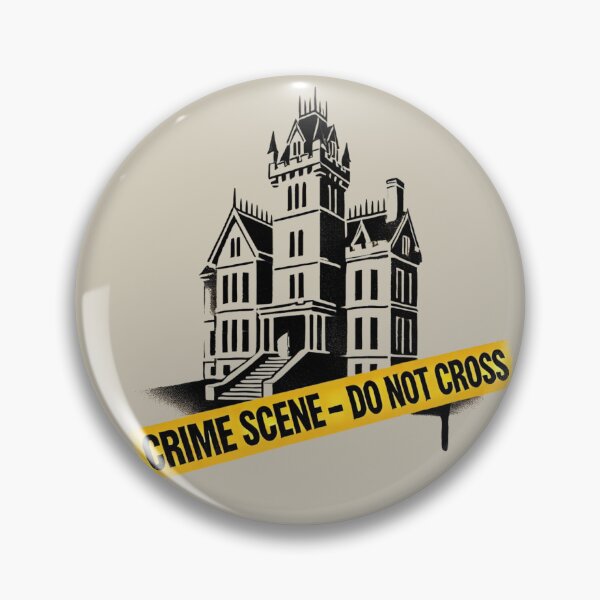 Item preview, Crime Scene Castle designed and sold by Blink Art Studio.