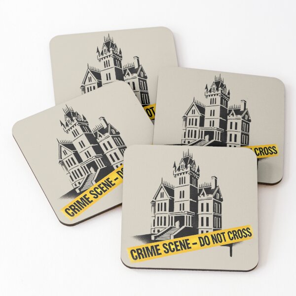 Item preview, Crime Scene Castle designed and sold by Blink Art Studio.
