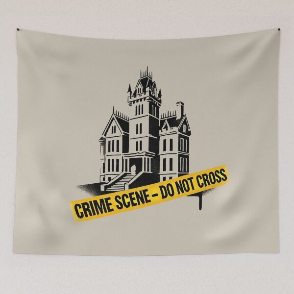 Item preview, Crime Scene Castle designed and sold by Blink Art Studio.