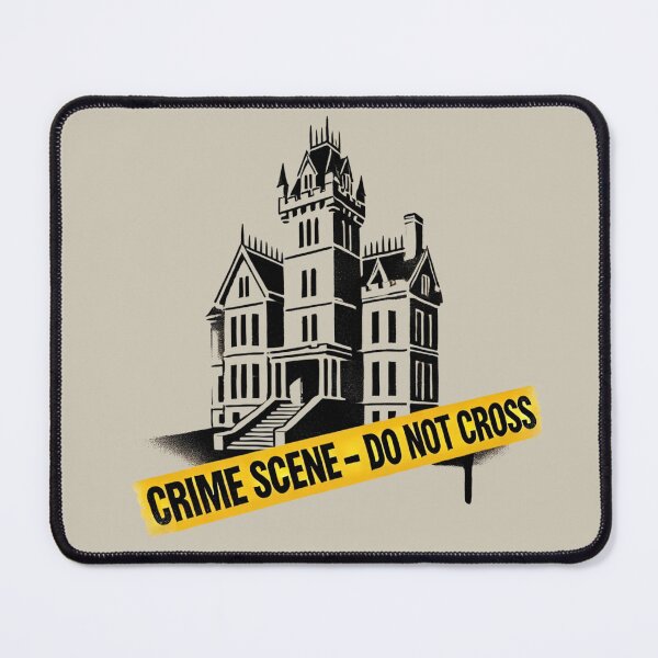 Item preview, Crime Scene Castle designed and sold by Blink Art Studio.