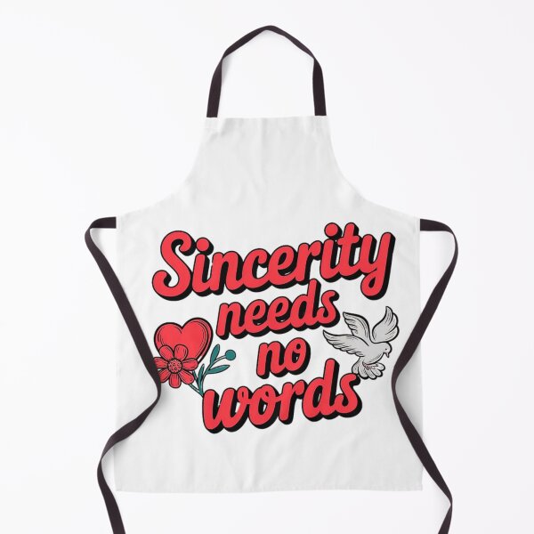 Item preview, #2..Sincerity needs no words designed and sold by Daofa.