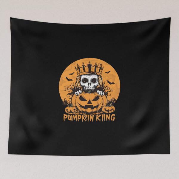 Item preview, Halloween pumpkin king spooky designed and sold by FriendlyLlama.