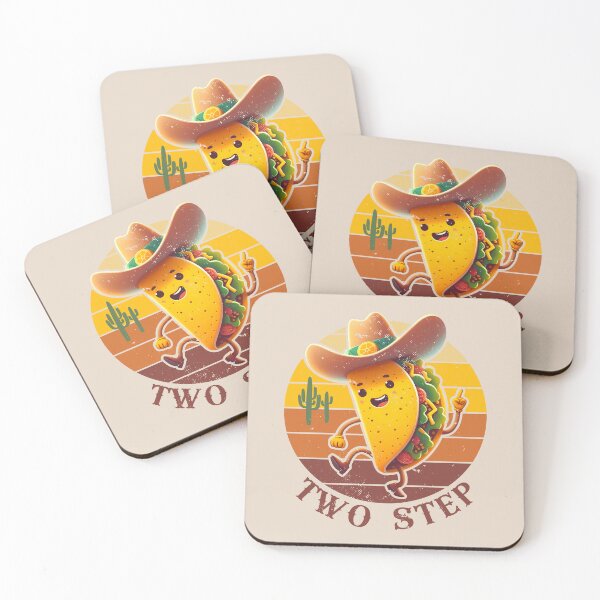 Item preview, Retro Two Step Taco Cowboy designed and sold by Artepilo.
