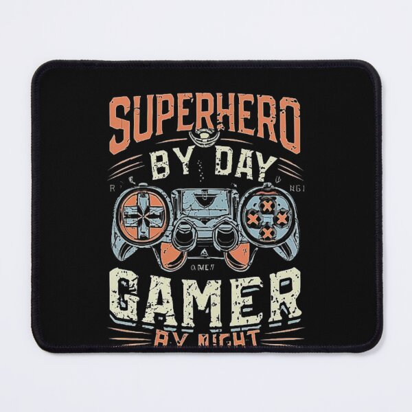 Item preview, Superhero by Day, Gamer by Night - For Superhero Lovers, Gamers, and Comic Fans Living the Day and Night Geek Culture, Gaming Life, and Superhero Vibes designed and sold by love3617.