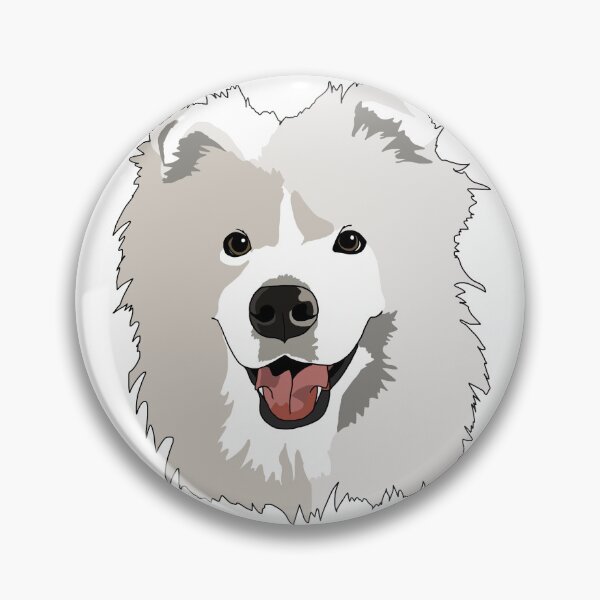 Item preview, Baloo The Samoyed designed and sold by emilydevineart.